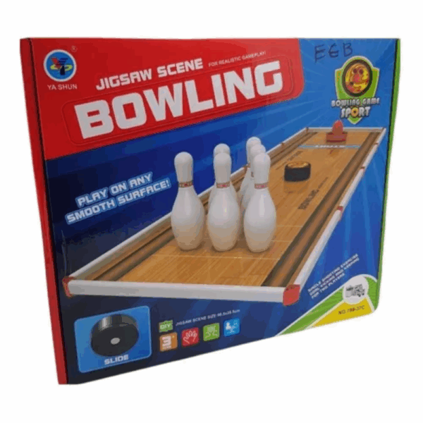 Juego De Mesa De Bolos Lanzador Familia