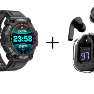 Smart Watch Fd68 Pro + Audifonos Inalámb
